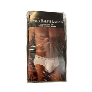 Polo Ralph Lauren Classic Cotton Low Rise Briefs Men’s 30